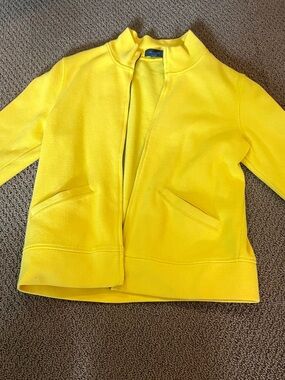 Faconnable Sunny Yellow Zip Jacket